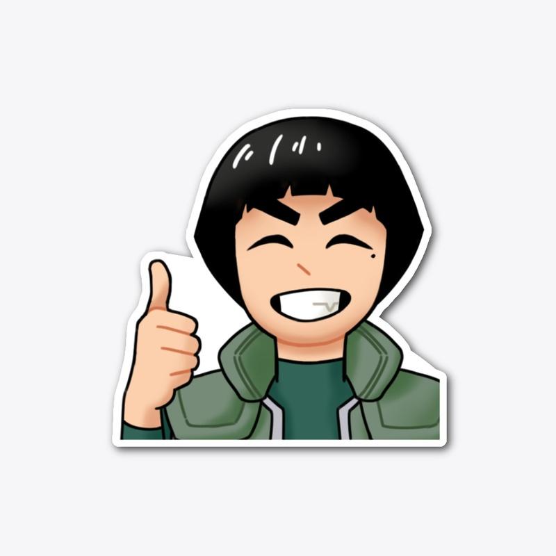 Jeff Thumbs Up Sticker