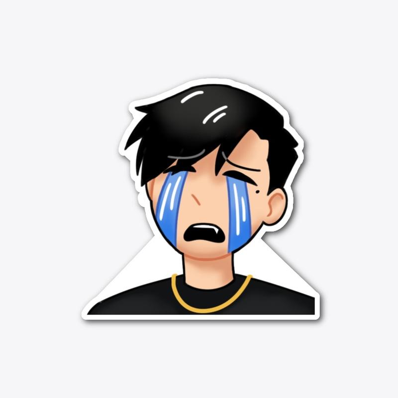 Cry Jeff Sticker